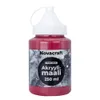 Akryylimaali punainen 250 ml