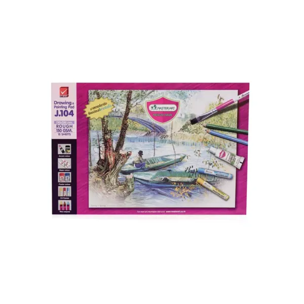 Väritys- ja piirustuslehtiö 190 x 280 mm