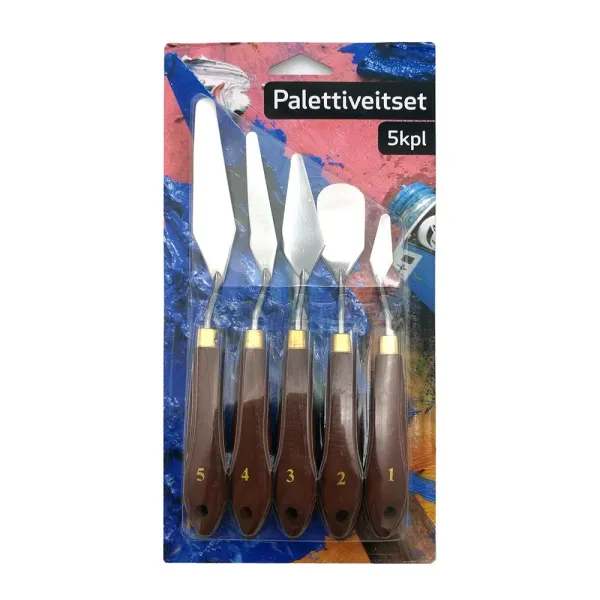 Palettiveitset 5 kpl, puuvarret