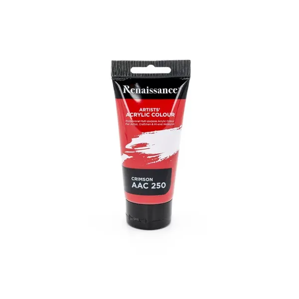 Akryylimaali 75 ml, Crimson