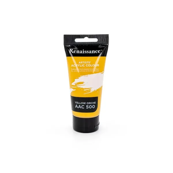 Akryylimaali 75 ml, Yellow Ochre