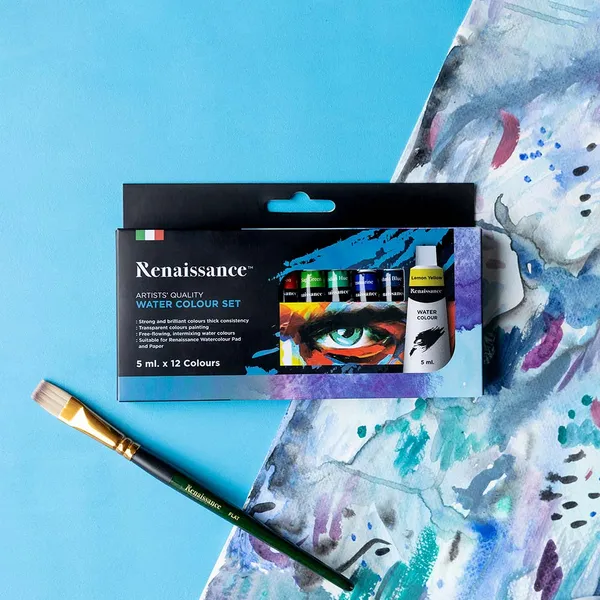 Vesivärit 12 x 5 ml