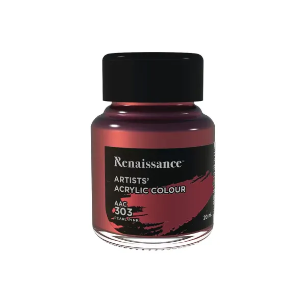 Akryylimaali 20 ml, Pearl Pink