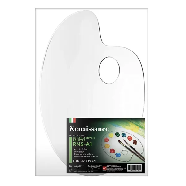 Maalauspaletti akryylia 20 x 30 cm