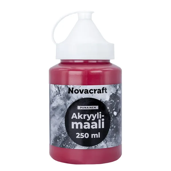 Akryylimaali punainen 250 ml