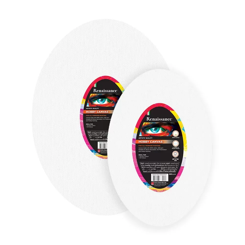 Maalauspohjat ovaali