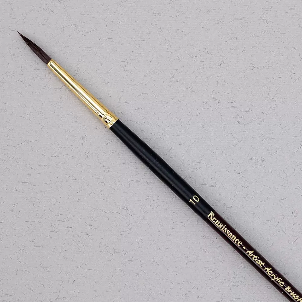 Akryylivärisivellin pyöreä, koko 10