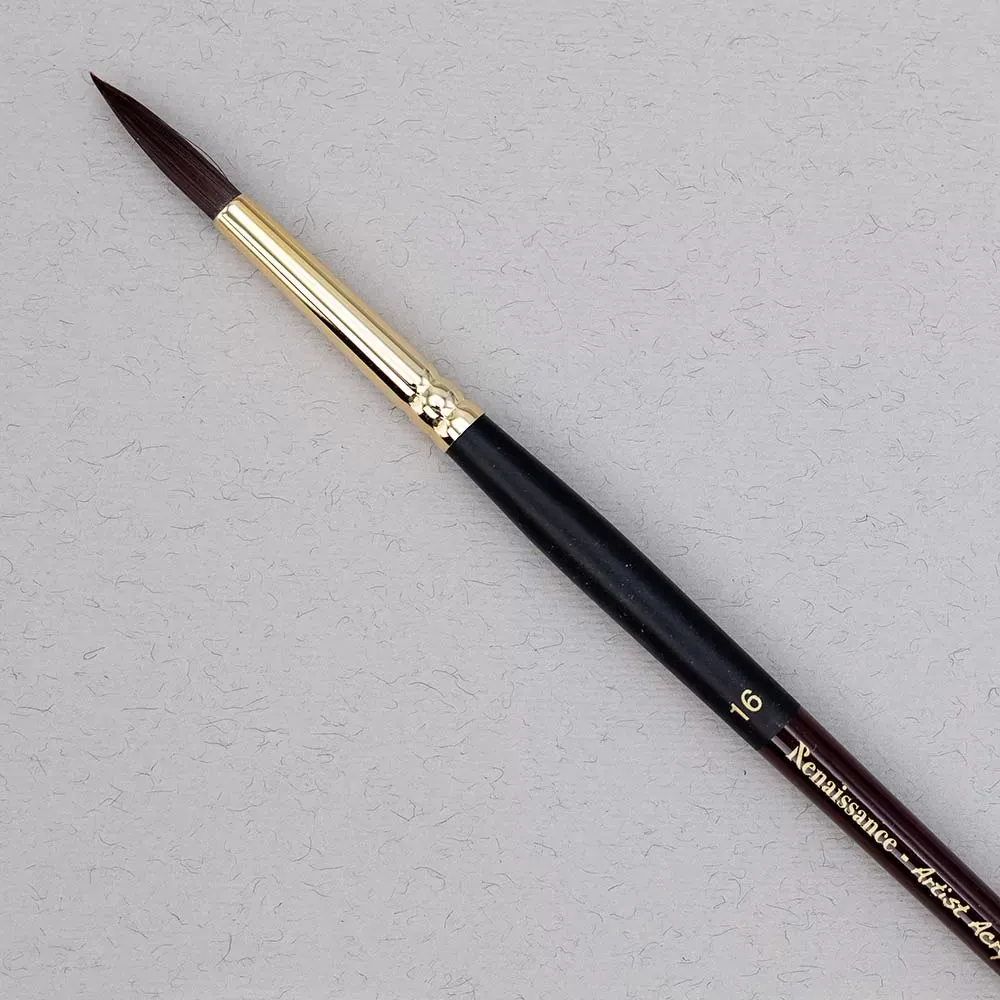 Akryylivärisivellin pyöreä, koko 16