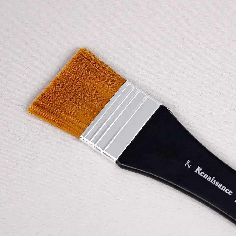 Leveä syntettinen sivellin 5 cm