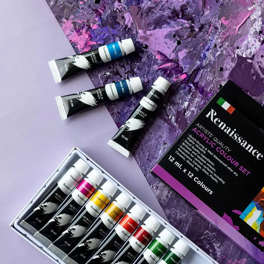 Akryylivärit 12 x 12 ml