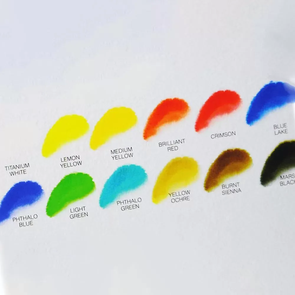 Vesivärit 12 x 12 ml