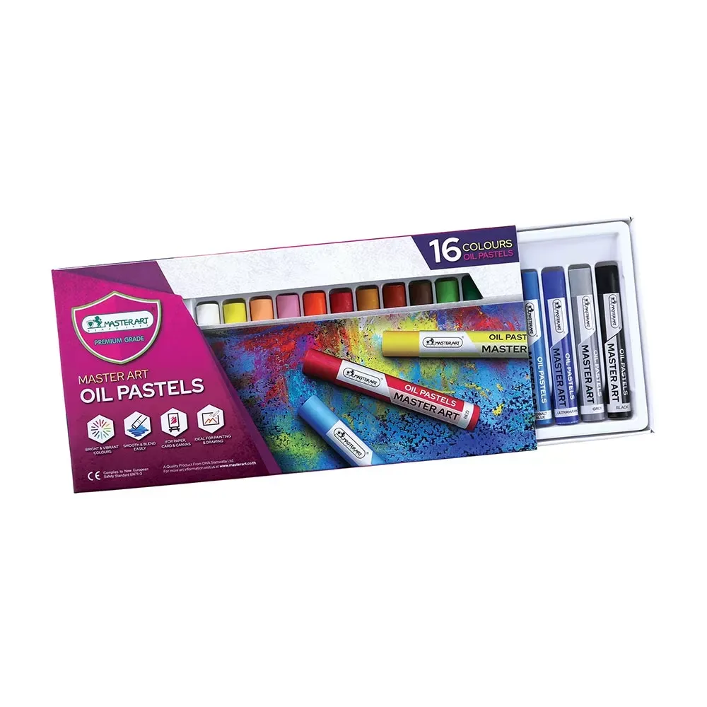 Öljypastelliliidut 16 väriä