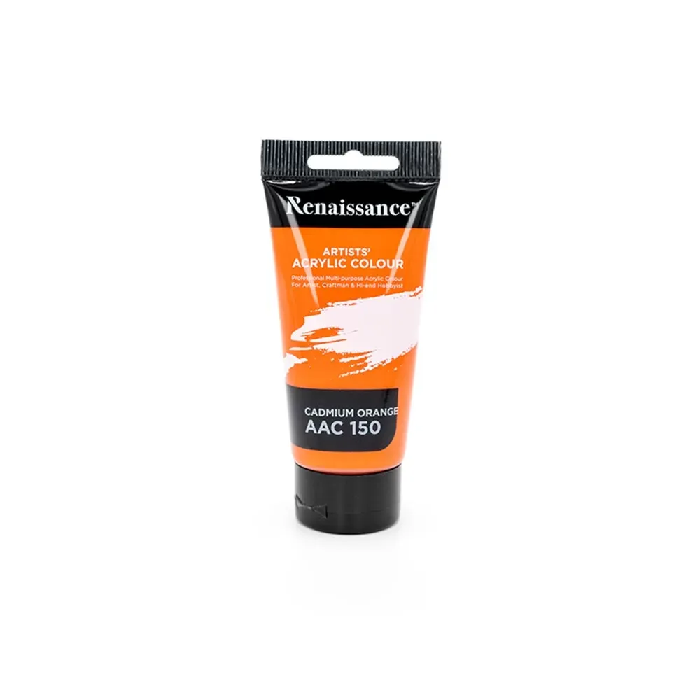 Akryylimaali 75 ml, Cadmium Orange