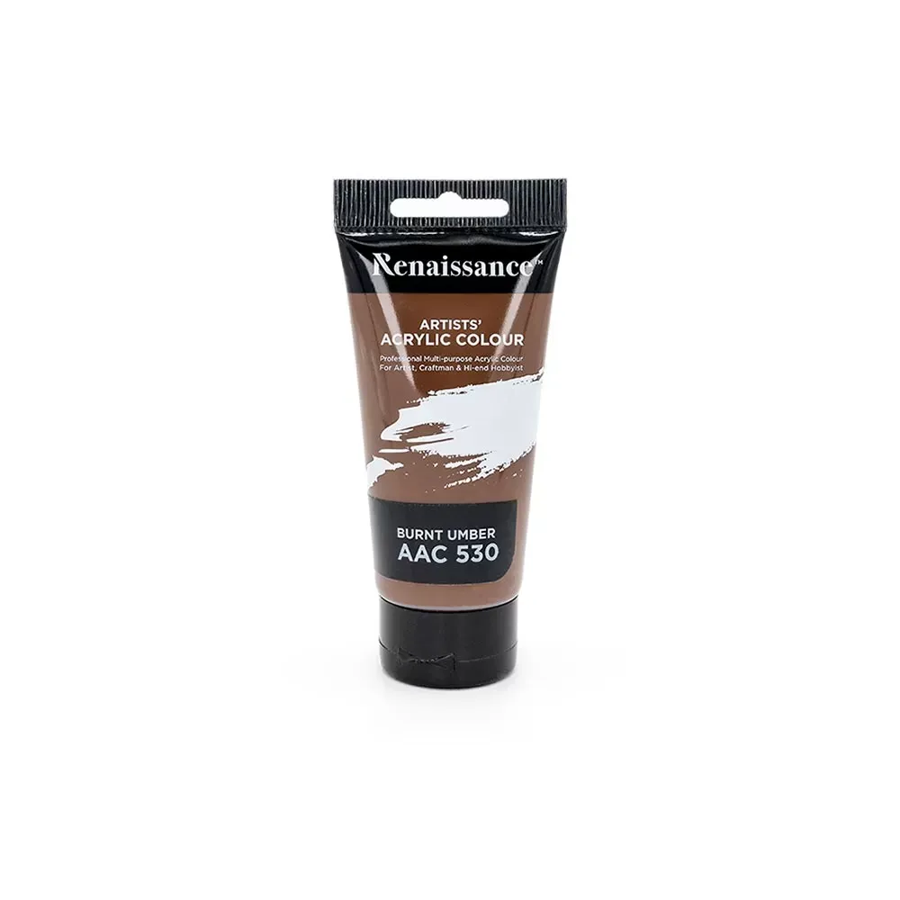 Akryylimaali 75 ml, Burnt Umber