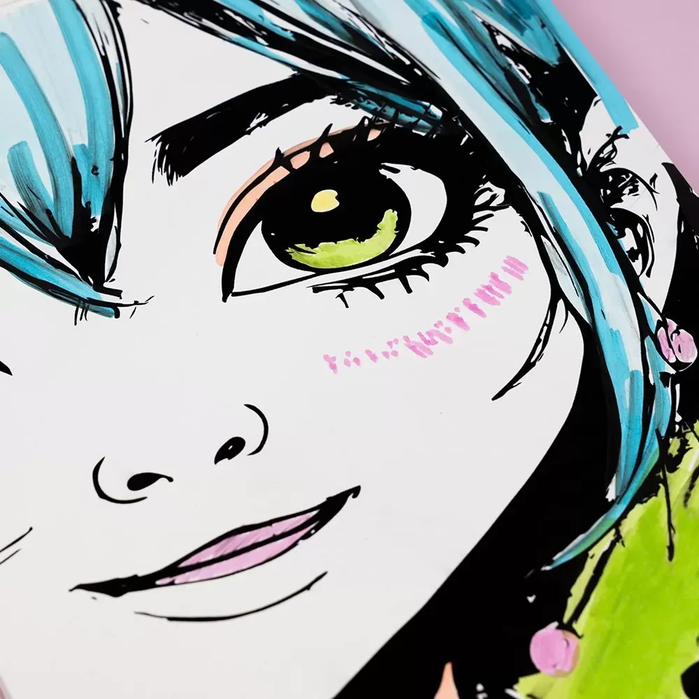 Tussilehtiö A4, Manga