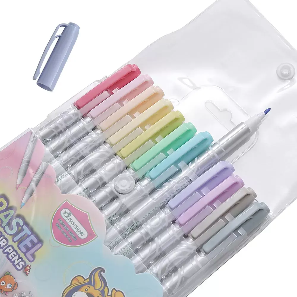 Tussikynät 12 kpl, pastellisävyt