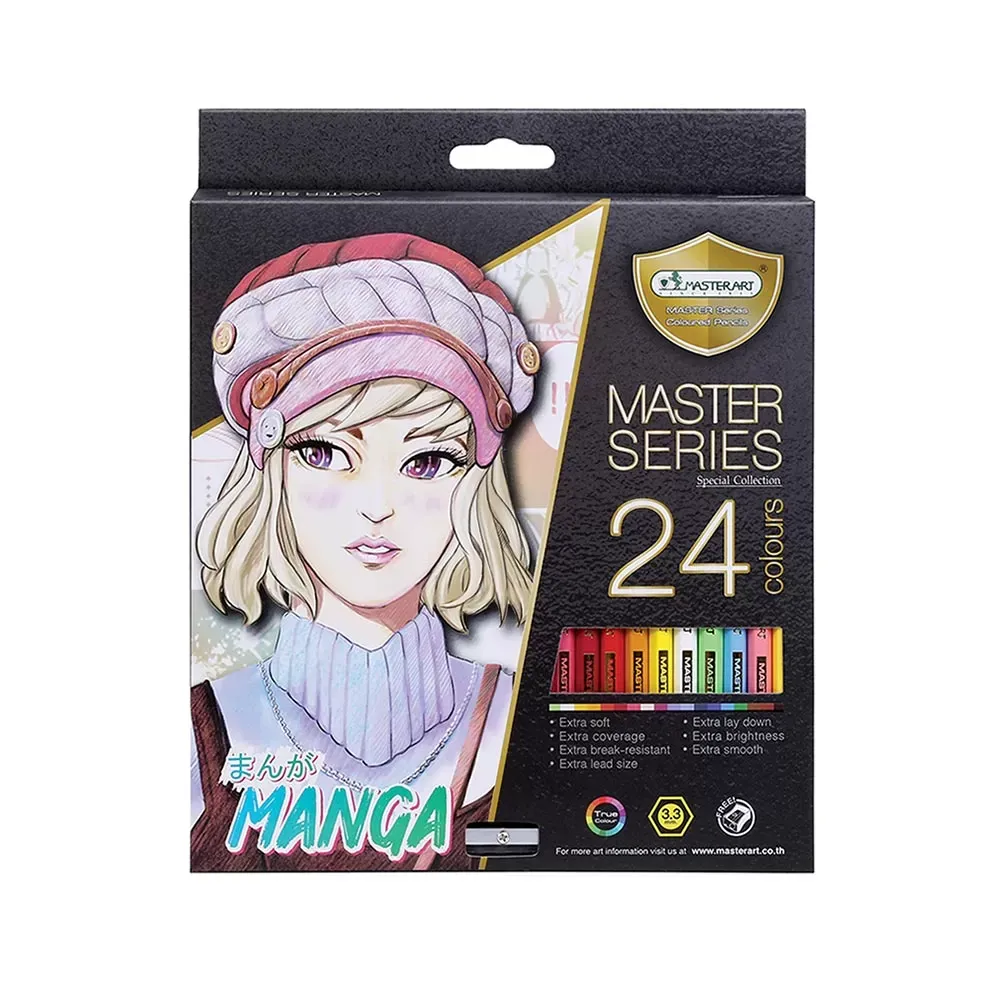 Värikynät 24 kpl, Manga-sävyt