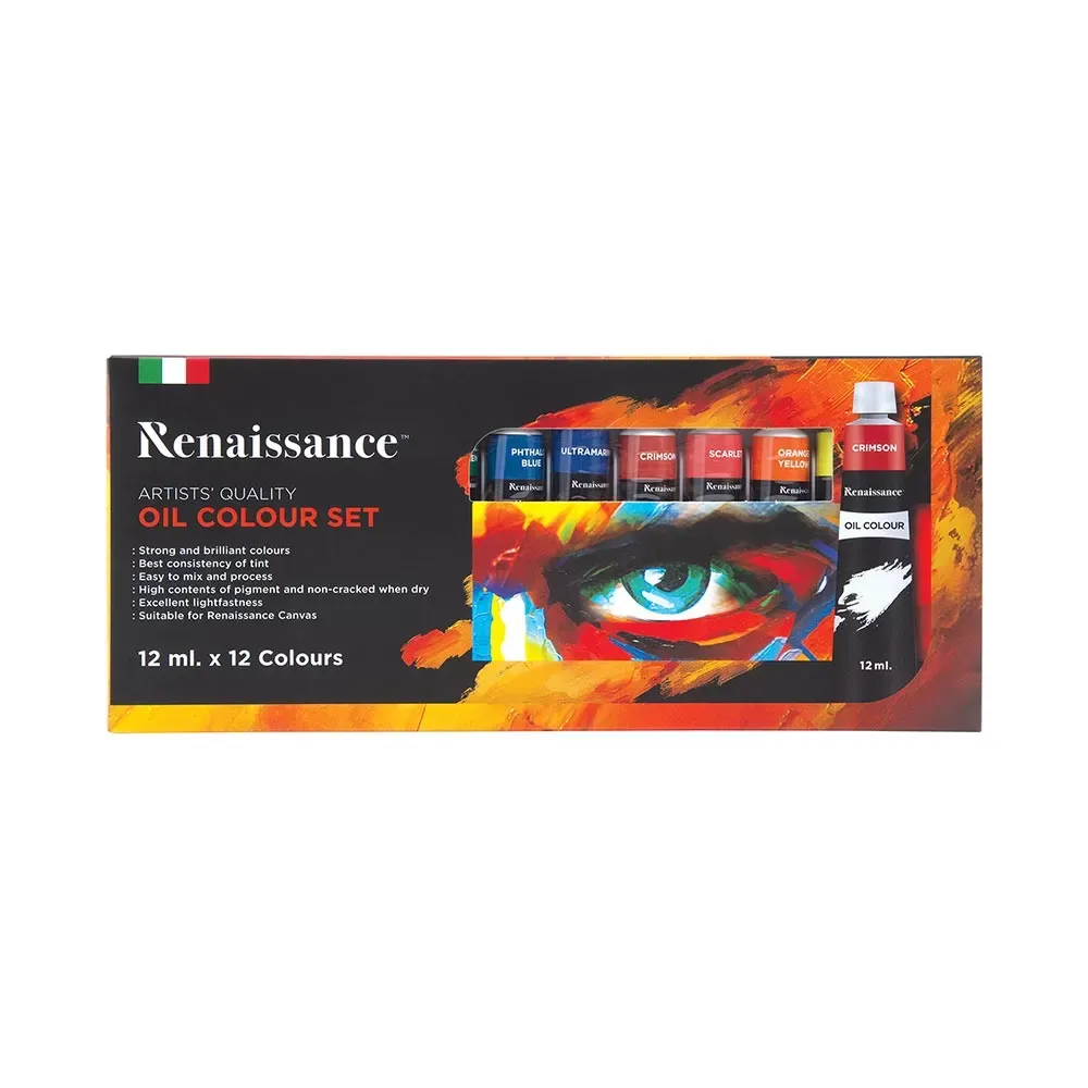 Öljyvärit 12 x 12 ml