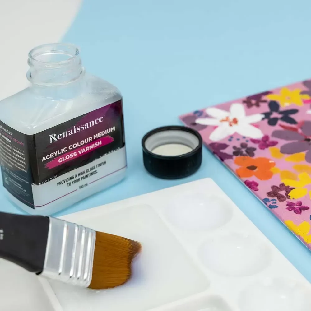 Lakka akryylimaaleille 100 ml, kiiltävä