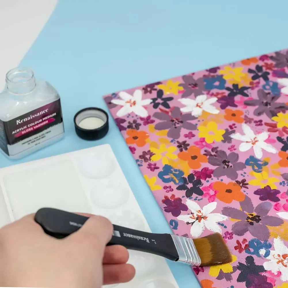 Lakka akryylimaaleille 100 ml, kiiltävä