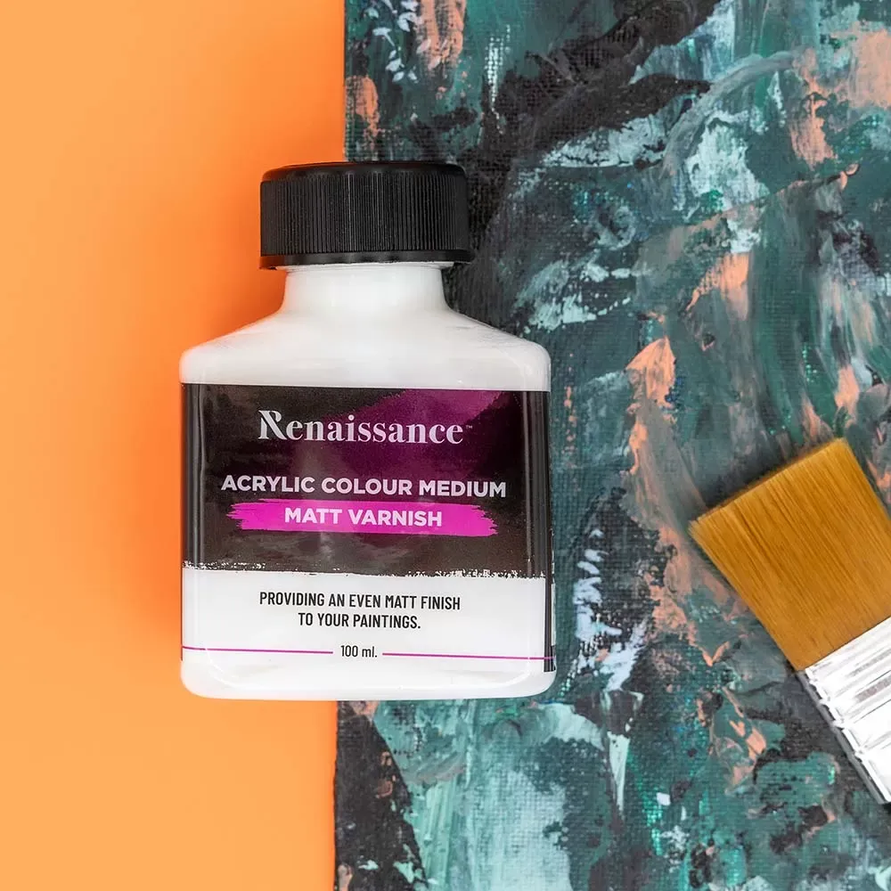 Lakka akryylimaaleille 100 ml, matta