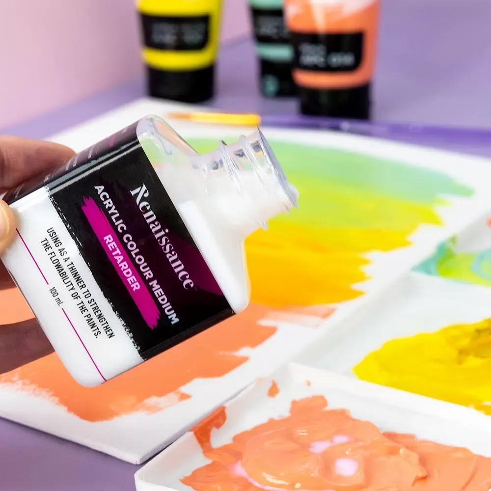 Hidaste akryylimaaleille 100 ml