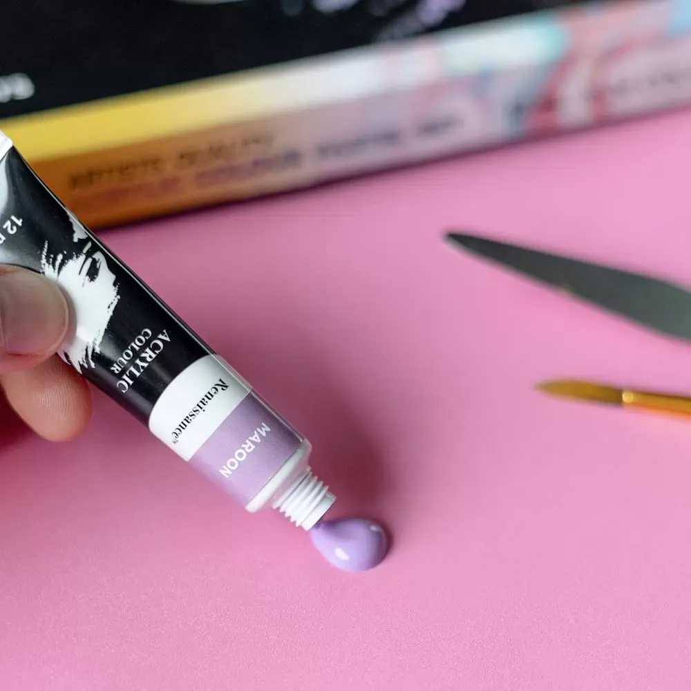 Akryylivärit 24 x 12 ml, pastellisävyt