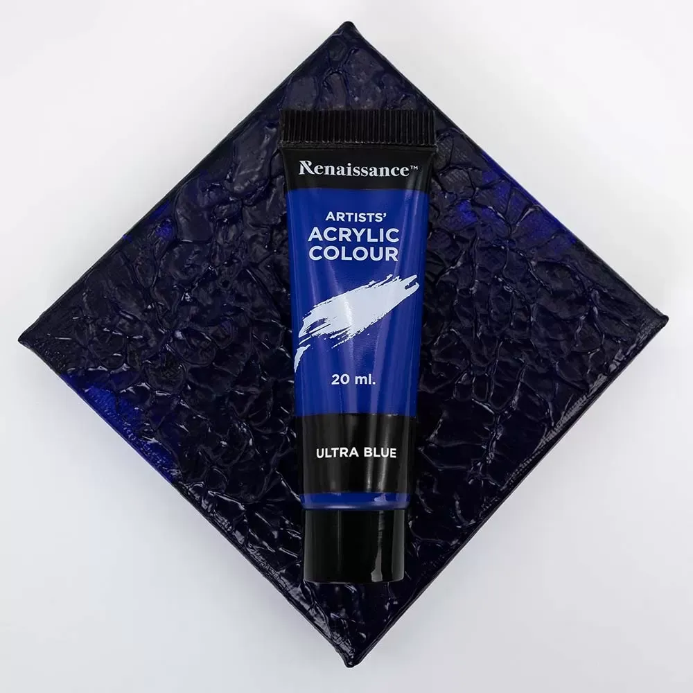 Akryylivärit 6 x 20 ml, perusvärit