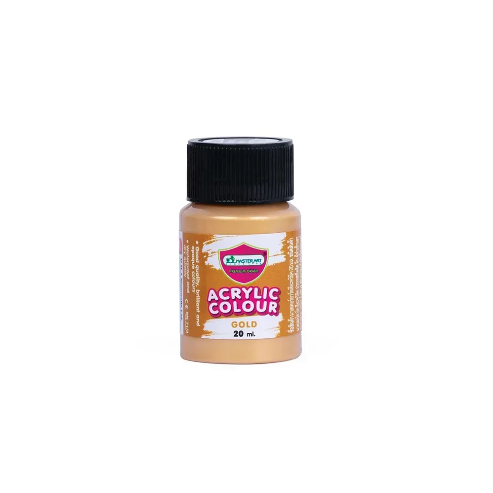 Akryylimaali 20 ml, Gold