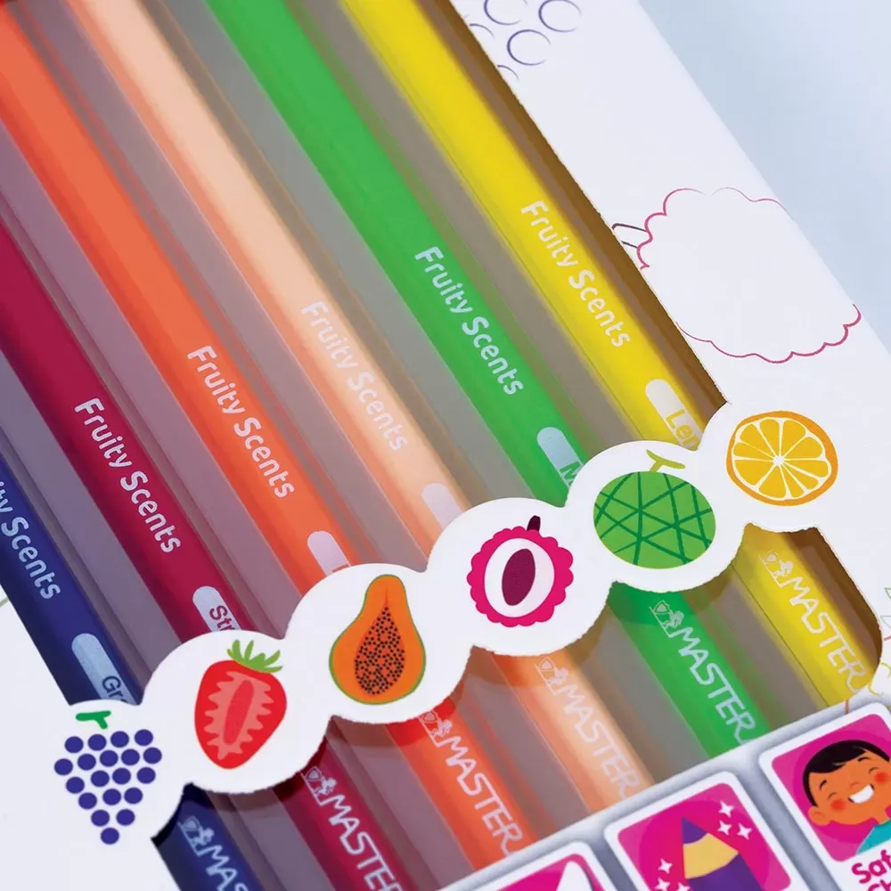 Tuoksukynät 6 kpl, Fruity