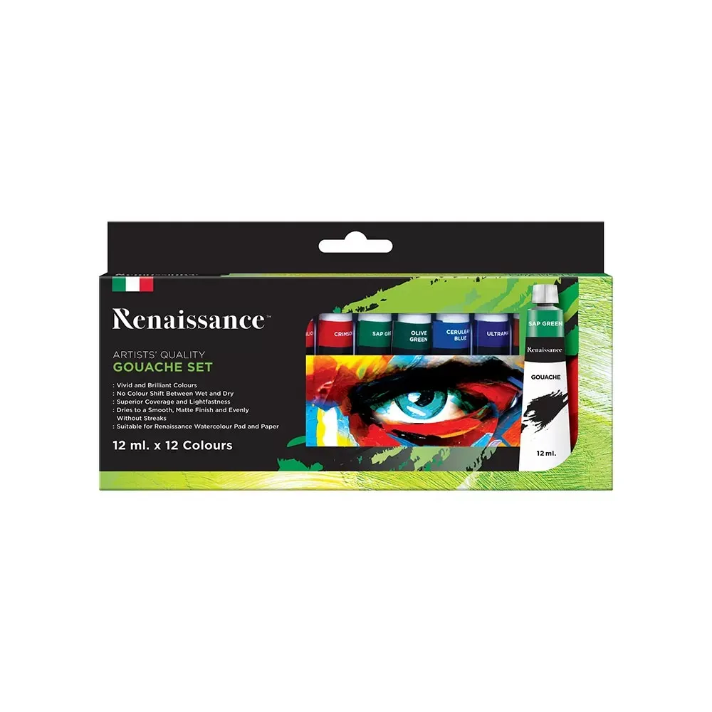 Guassivärit 12 x 12 ml