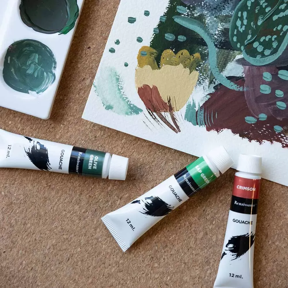 Guassivärit 12 x 12 ml