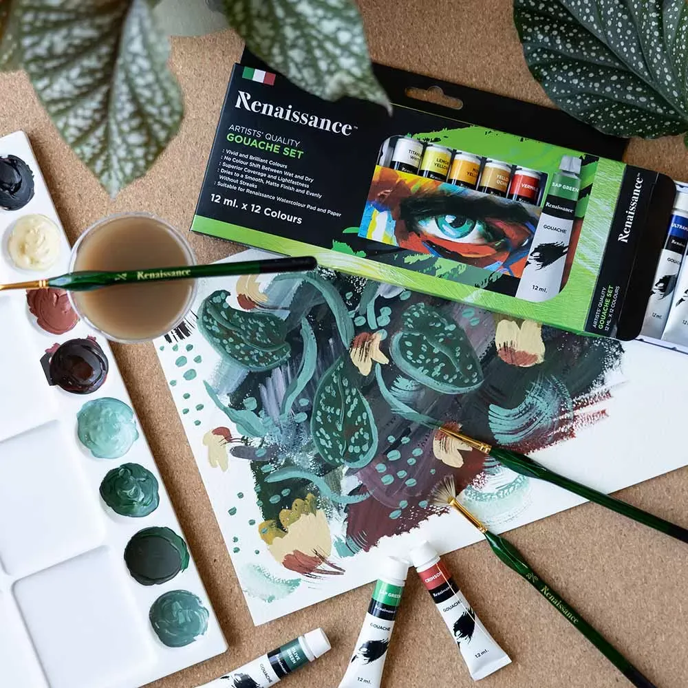 Guassivärit 12 x 12 ml