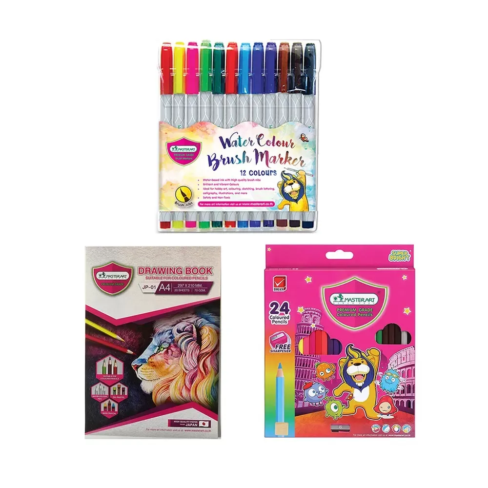 Piirustussetti 3-osaa